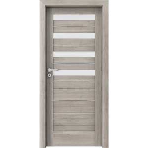 Porta Verte HOME D.4 intarzia Agát Strieborný 